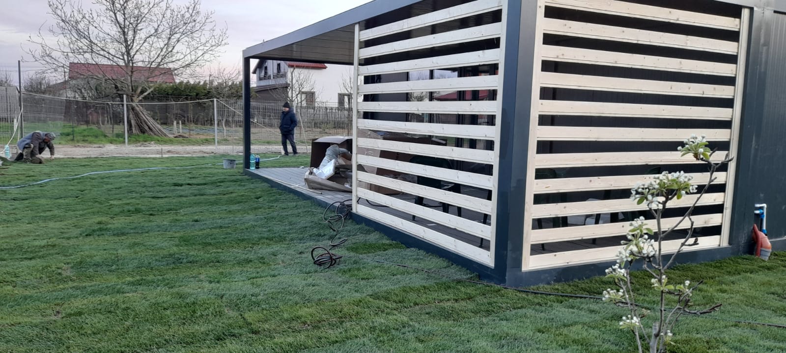 Gazon rulou montat la cheie GreenPro